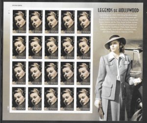 #5012 MNH Ingrid Bergman Forever Sheet