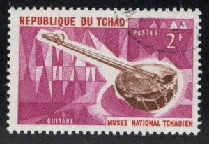 Chad TCHAD Scot 117 Used CTO musical instrument stamp