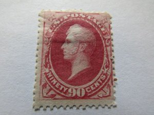 US Stamps, Scott #191 MH,OG 1879, F-VF with APS Certificate,