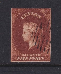 Ceylon, Scott 6 (SG 5), used