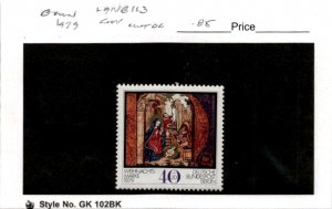 Germany - Berlin, Postage Stamp, #9NB163 Mint Hinged, 1979 Christmas (AF)