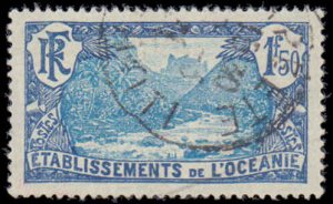 French Polynesia #52, Incomplete Set, 1930, Used