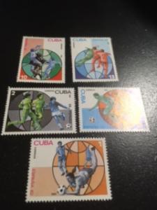 Cuba sc 2391-2396 MNH comp set Sports