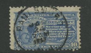 USA - Scott E10 - Special Delivery Issue - 1916 - Used - Single 10c Stamp