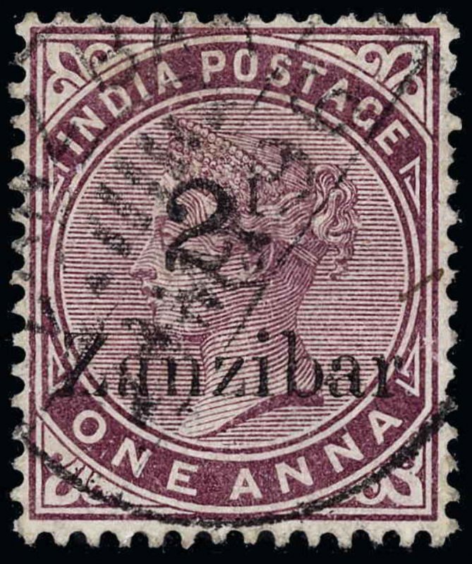 Zanzibar Scott 19 Gibbons 24 Used Stamp