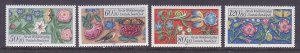 Germany B636-39 MNH 1985 Various Ornamental Borders Full Set of 4