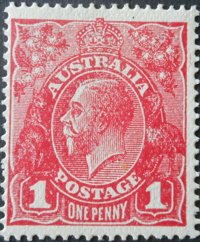 Australia 1918 GV 1d multiple wmk SG 50 mint