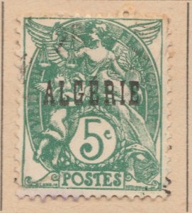 FRENCH COLONY ALGERIA 1924-25 5c Used Stamp A29P25F33142-