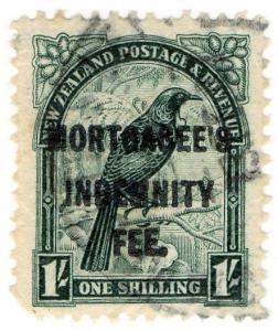 (I.B) New Zealand Revenue : Mortgagee's Indemnity Fee 1/-