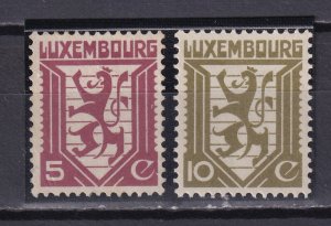 1930 - LUXEMBOURG -Sc# 195-196 - MH/MNH