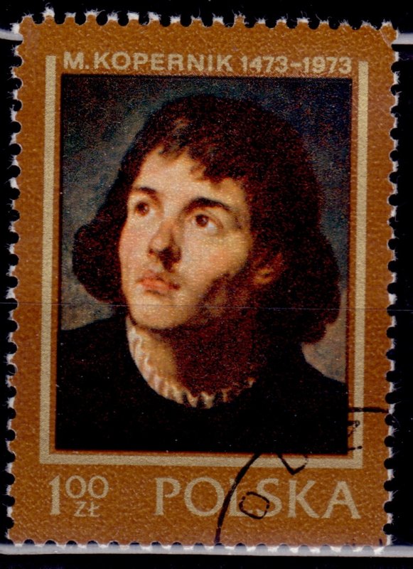 Poland, 1973, 500th Anniversary Birth of Nicolaus Copernicus, 1zl, cancelled