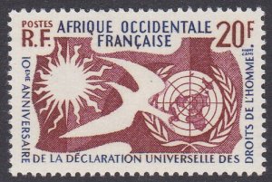 French West Africa Sc #85 MNH; Mi #102