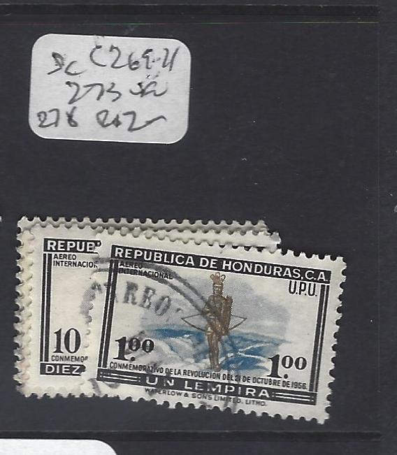 HONDURAS  (PP0401B)  SC C269-271, 273       VFU     