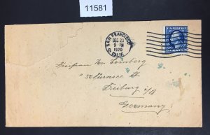 MOMEN: US STAMPS  POSTAL COVER USED LOT #11581