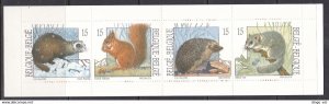 Belgium, Fauna, Birds, Animals, booklet MNH / 1992