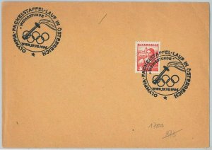 45693 - AUSTRIA - POSTAL HISTORY - special postmark 1936 OLYMPIC GAMES -