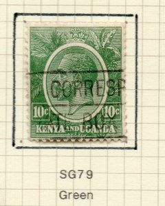 Kenya Uganda 1922-27 Early Issue Fine Used 10c. NW-157305