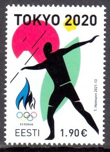 ESTONIA 2021 TOKYO OLYMPICS JEUX OLYMPIQUES OLYMPISCHE SPIELE