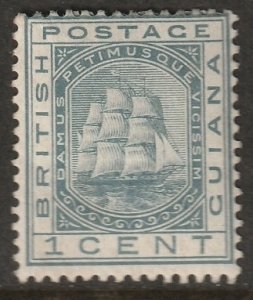 British Guiana 1882 Sc 107 MH*