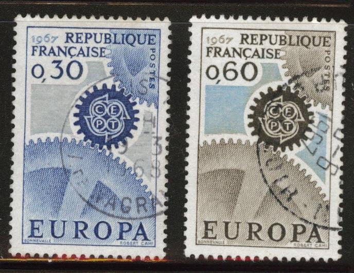 France Scott 1178-1179 Used set