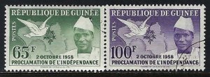 Guinea 173-74 VFU Z8613