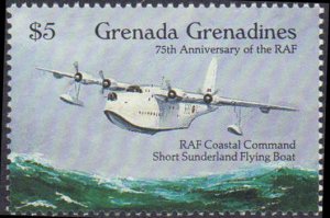 Grenada Grendines #1611-1612, Complete Set(2), 1993, Military Related, Airpla...