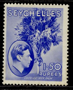 SEYCHELLES GVI SG147a, 1r 50 ultramarine, M MINT.