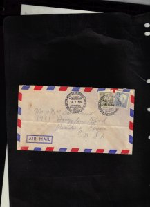 Sweden 1958 Ship Cover Posted on Board MS Gripsholm - W. Africa to S. Americai