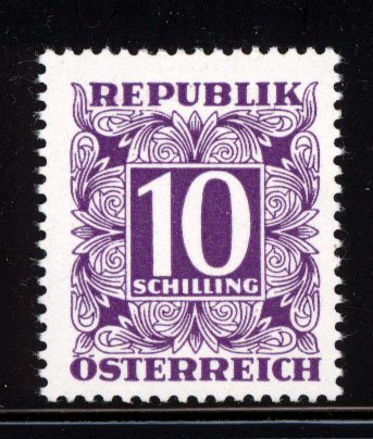 Austria 1949 Scott #J259 MNH