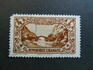 1930-35 A4P25F1 Lebanon 4d Used-