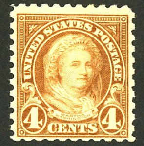 U.S. #585 MINT OG LH