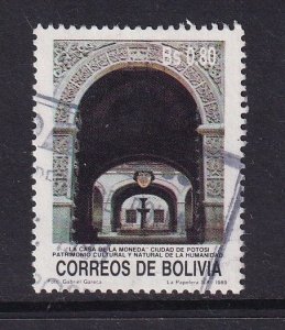 Bolivia   #792E  used  1989  City of Potosi  80c