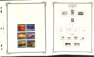 New Zealand Stamp Collection on 10 Scott Specialty Pages, Ross Dependency (BB)