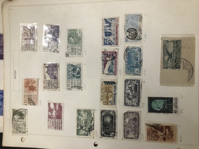 W.W. Loose Stamp Pages With Some Very Nice Glassine’s Might Find Some Gems