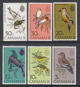 Cayman Islands 322-327 Birds MNH VF