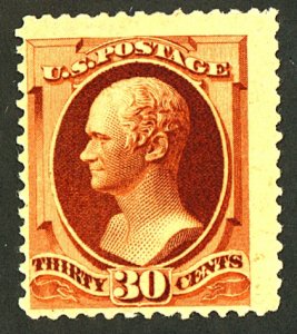 U.S. #217 MINT OG HR