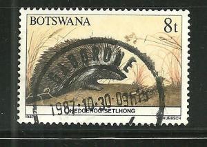 Botswana 410 Hedgehog; Postally used