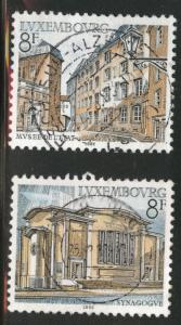 Luxembourg Scott 676-677 Used 1982  set