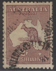 AUSTRALIA SG41 1916 2/= BROWN DIE II USED