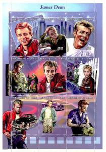 TCHAD CHAD SHEET CINEMA JAMES DEAN ACTORS 