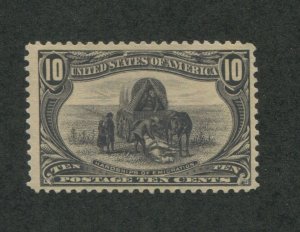 1898 United States Postage Stamp #290 Mint Hinged VF No Gum 