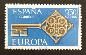 Spain 1968 #1526, Europa, MNH.