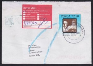 TONGA 2005 cover to UK -  Returned to Sender...............................B1596