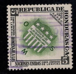 Honduras  Scott C225 Used  airmail stamp