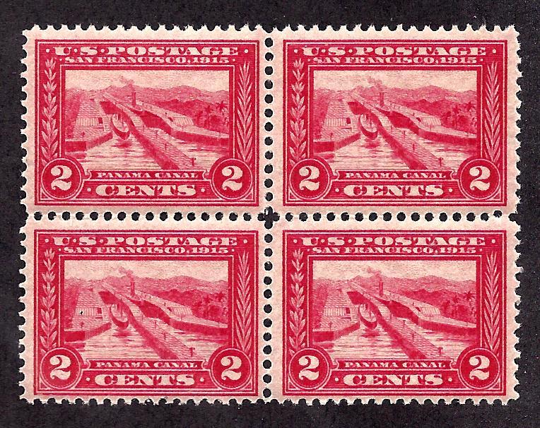 398 Mint,OG,NH... Block of 4... SCV $140.00