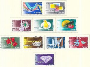 Israel #C38-C47   Exports set complete (MNH)  CV$2.55