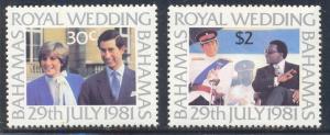 Bahamas Scott # 490 - 491 MNH