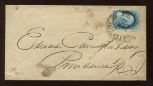 20 Franklin Used Stamp on Nice Cover (Stock 20 COVER A1)