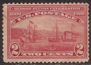 US Stamp - 1909 Hudson-Fulton Tercentenary Stamp - MH - Scott #372