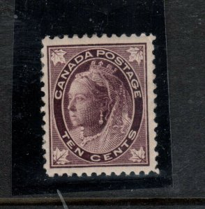 Canada #73 Mint Fine - Very Fine Lightly Hinged